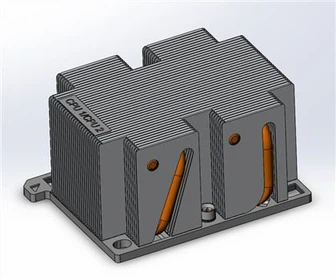 Hladilnik procesorja Intel Purley 2U