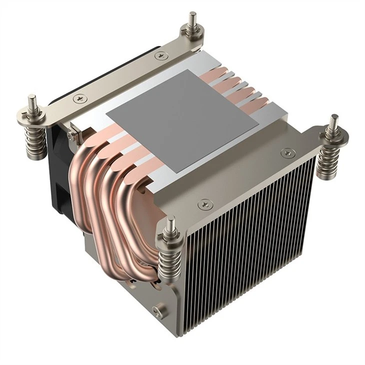 Aluminum Fin Heat Sink With Heat Pipe