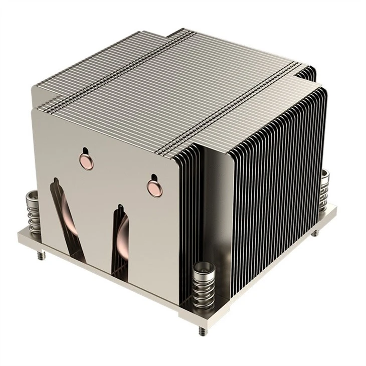 Aluminum Fin Heat Pipe CPU Heatsink