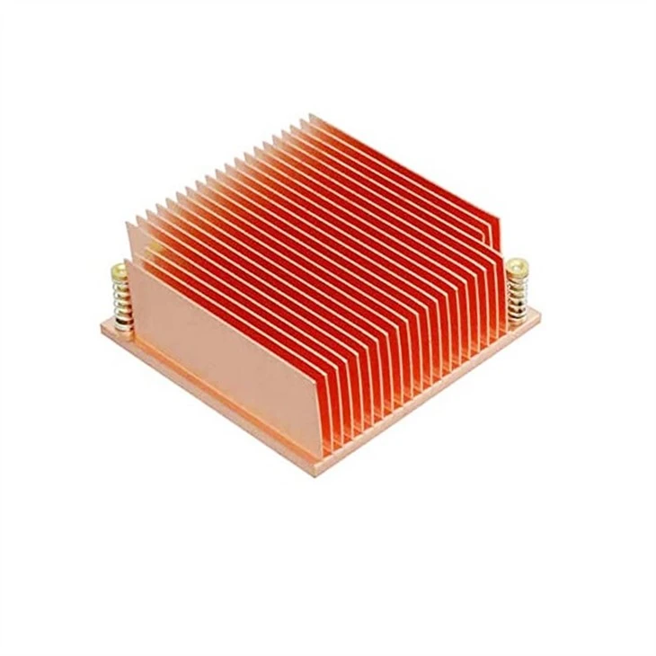 Copper Skiving Fin Graphic Cards Heatsink